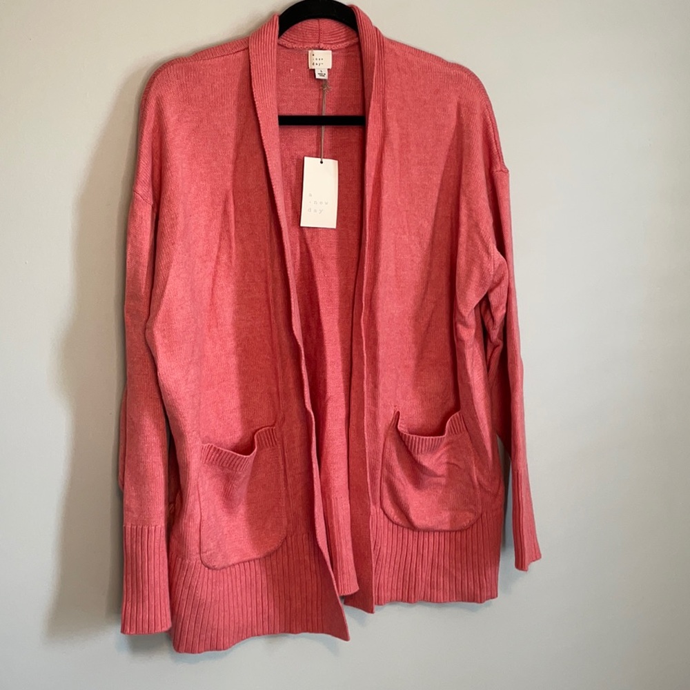 A new day open front sweater cardigan